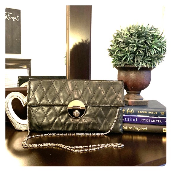 Black Clutch Purse - Picture 1 of 3